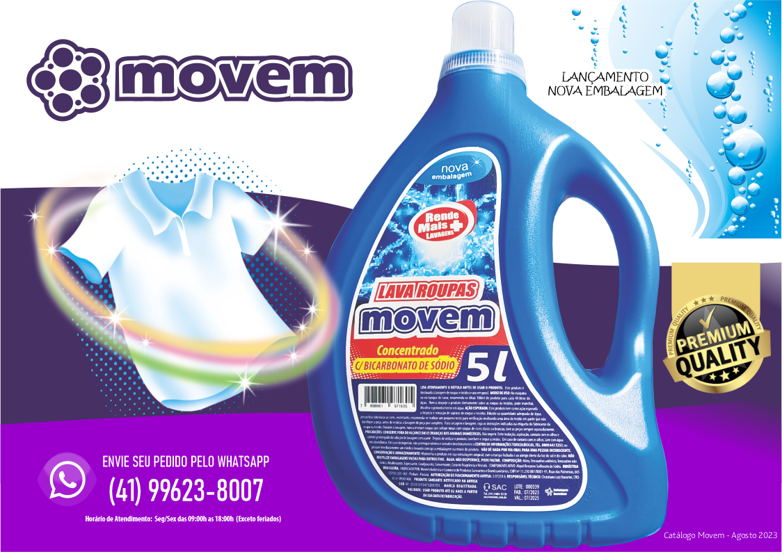 Catálogo Movem Produtos de Limpeza (Curitiba)